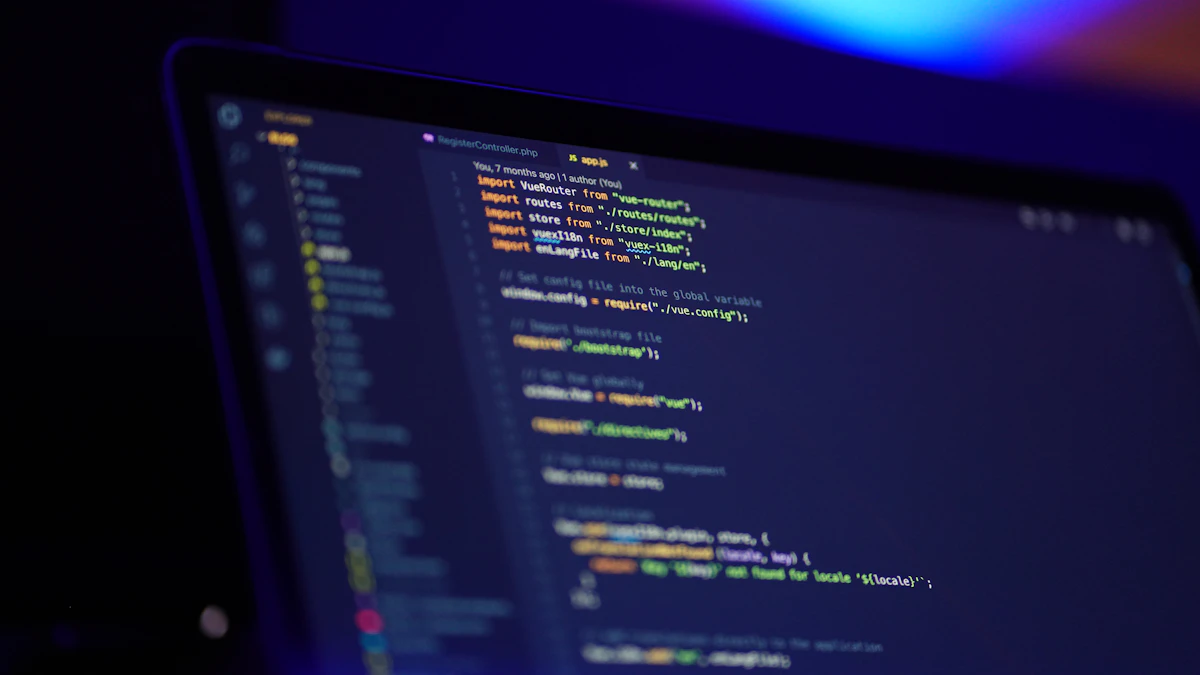 WordPress developer writing custom PHP code for a business website