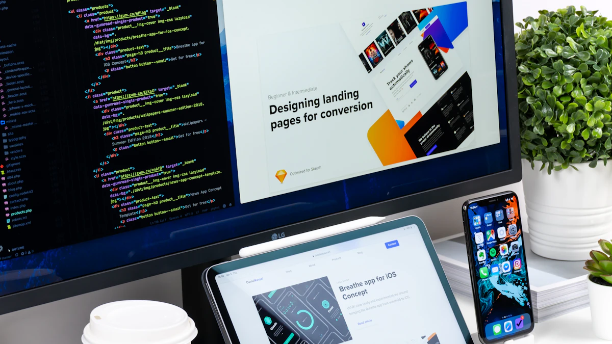 React Native mobile app screens designed for iOS and Android